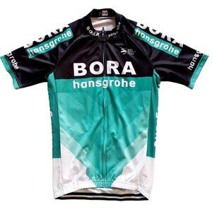 Bora Hansgrohe UCI World Tour Cycling Jersey M Ralph Denk Pro Cycling 100% Polye